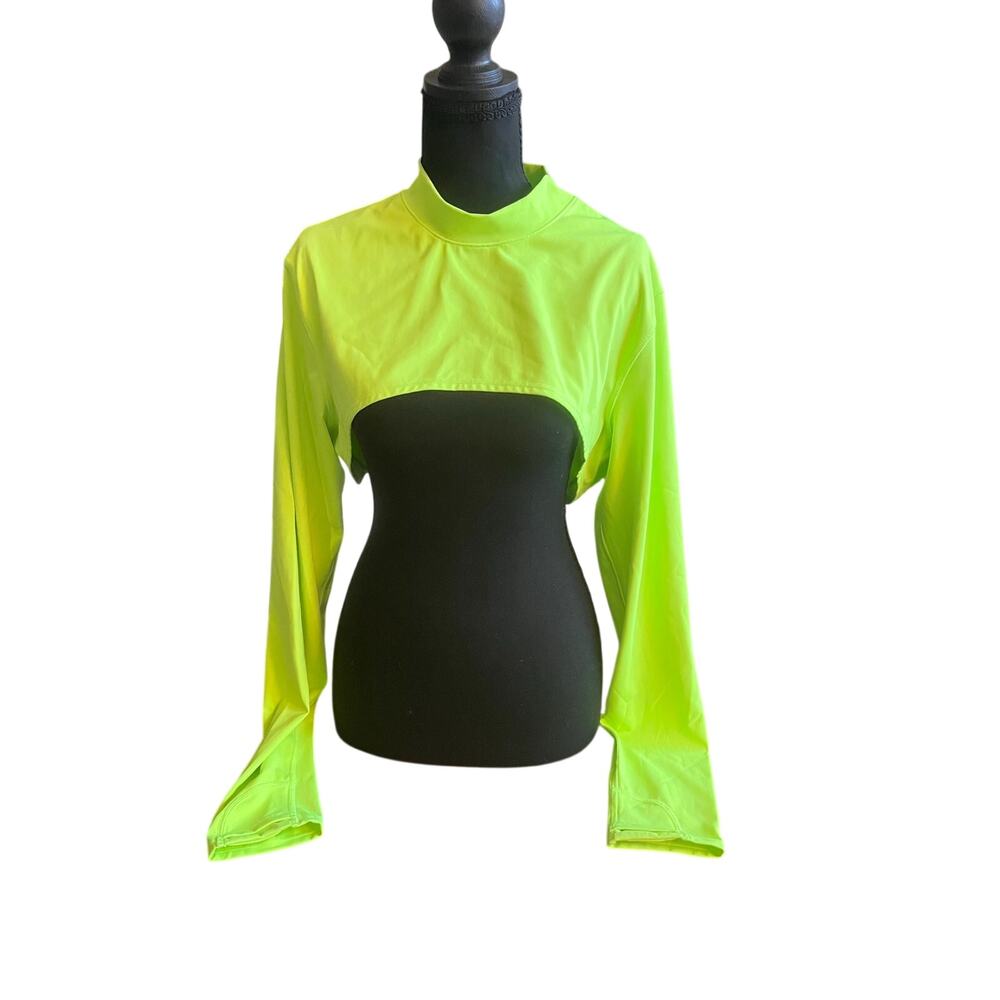 Athleta Eclipse Shrug in Neon Lime
